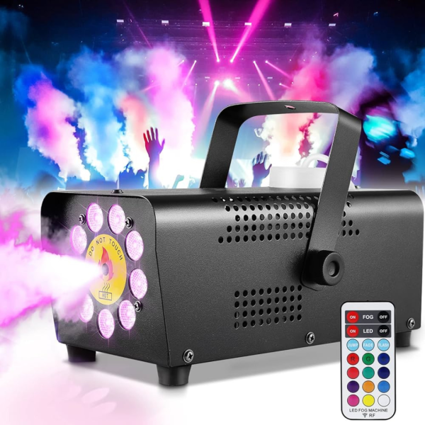 DJ Setup Light and Sound Smoke Machine